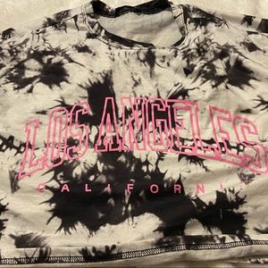 Los Angeles crop top